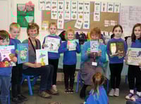 Pupils enjoyed Book Day at Yeoford School
