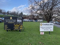 No respite for ground staff at Crediton Rugby Club