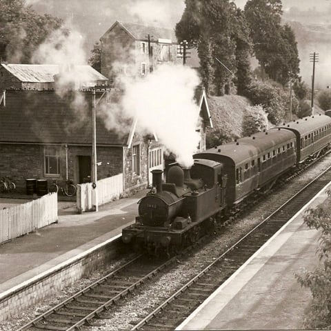 The Tivvy Bumper on the Exe Valley Railway.