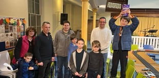 Scalextric fun at Crediton Congregational Church
