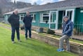 Work going on behind the scenes at Crediton Bowling Club
