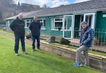 Work going on behind the scenes at Crediton Bowling Club
