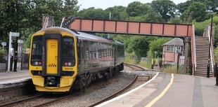 UPDATE: REOPENED: Flooding closes Okehampton to Crediton rail line
