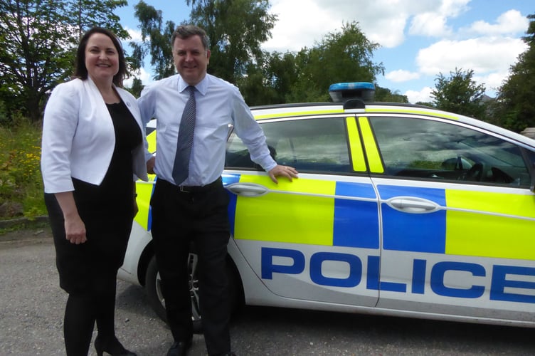 Alison Hernandez and Mel Stride.