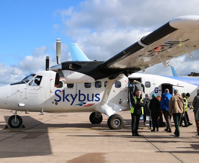Exeter Airport returns to profit for first time since pandemic