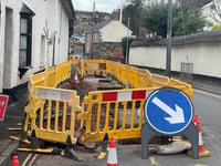 Crediton road partially closed until Friday after gas leaks
