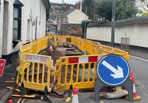 Crediton road partially closed until Friday after gas leaks
