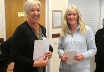 Hall full of colour for Cheriton Fitzpaine Garden Club Spring Show
