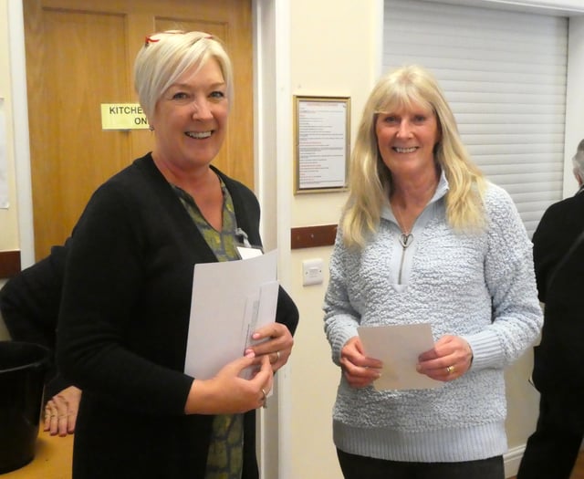 Hall full of colour for Cheriton Fitzpaine Garden Club Spring Show
