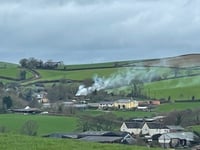 Firefighters tackle huge workshop fire