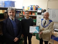 Devonshire Freemasons match fund grants to provide for foodbanks
