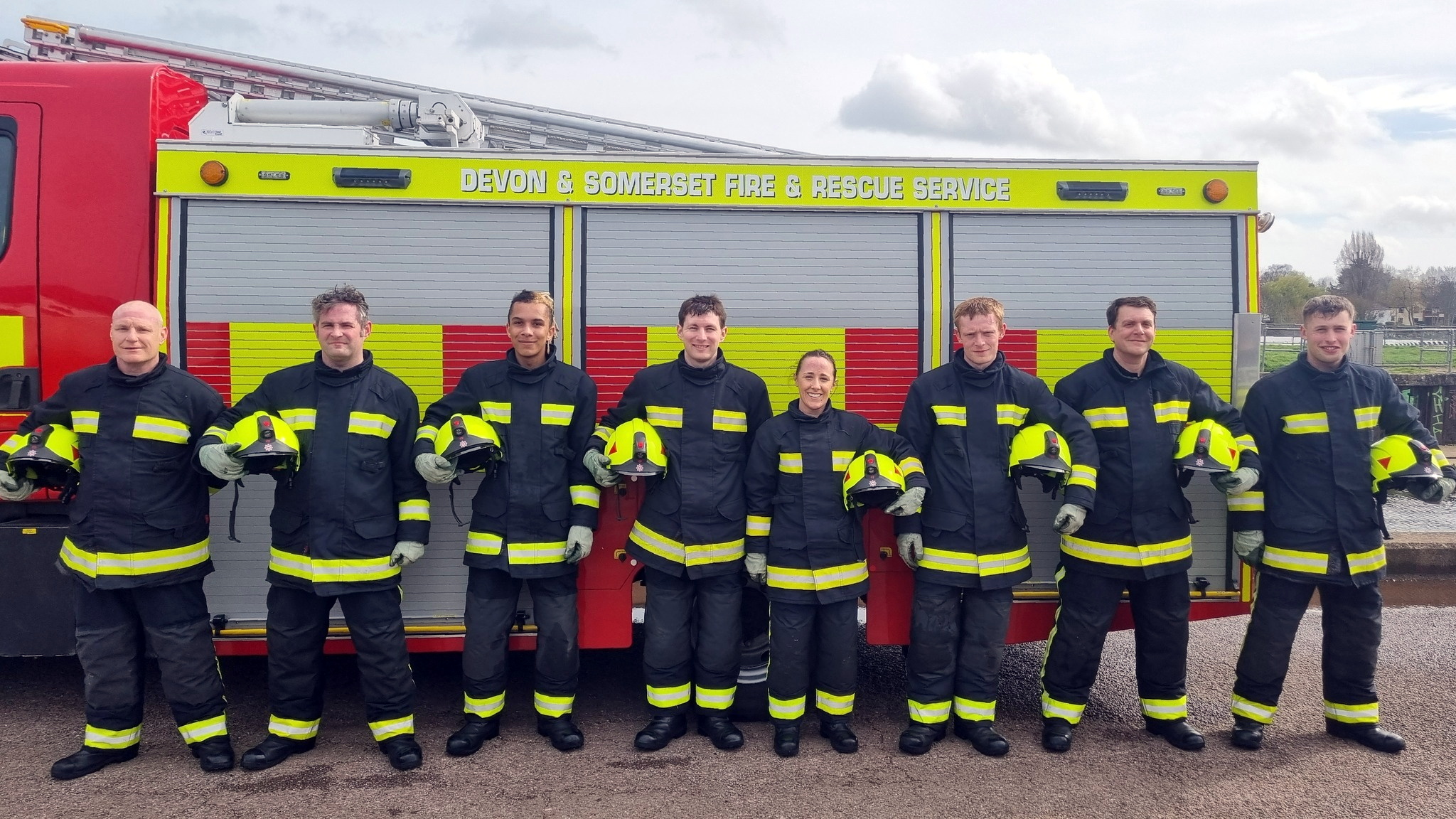 Congratulations to Devon’s new on-call firefighters.