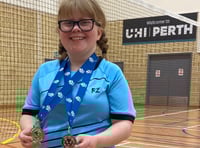 Two silvers for Dee in Disability Four Nations Badminton competition 
