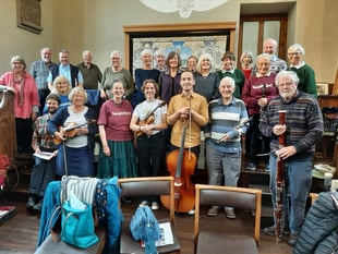 West Gallery Quire brings 1821 Coronation anthem back to Crediton
