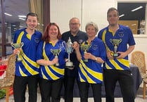 Diane from Colebrooke is an English Bowls Champion
