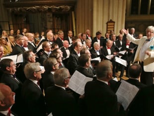 Top Male Choir to visit Crediton
