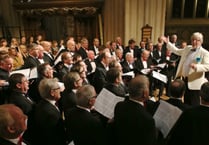 Top Male Choir to visit Crediton
