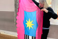 Crediton Flag Project prepares for the Coronation weekend
