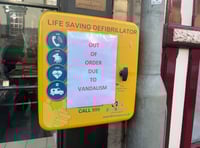 Readers Letter: Thank you to Crediton defibrillator providers
