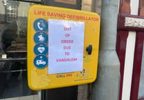 Readers Letter: Thank you to Crediton defibrillator providers
