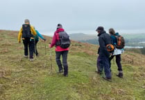 Okehampton Ramblers complete their own Ten Tors