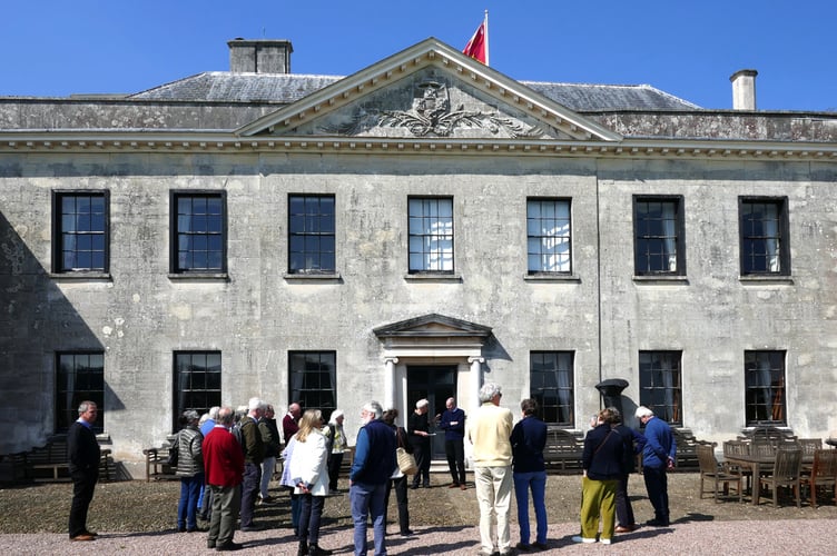 The Devonshire Association group at Downes.  