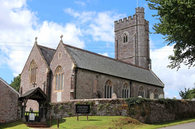 Shobrooke Parish Church.  AQ 2091