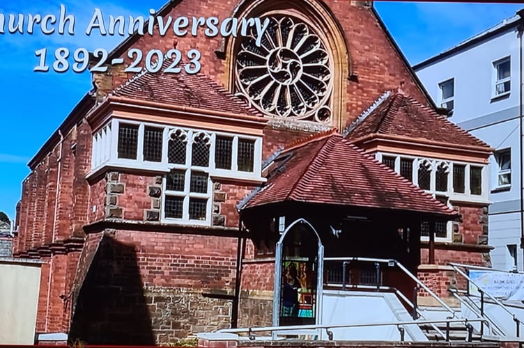 Crediton Methodist Church. 