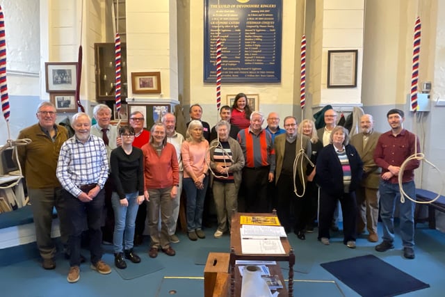 Crediton Parish Church bells were rung for the Coronation

