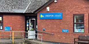 Free health checks at Crediton Library today
