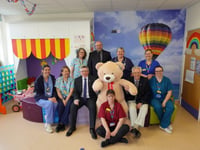 Devon Freemasons Teddies for Loving Care helps children
