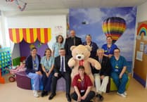 Devon Freemasons Teddies for Loving Care helps children