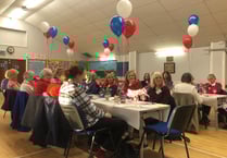 Tedburn St Mary WI AGM and Coronation supper