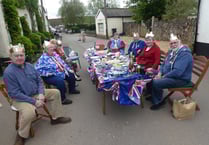 Much merriment for the King's Coronation at Cheriton Fitzpaine
