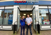 Delay to opening of pop-up shop at  Crediton Tesco Express
