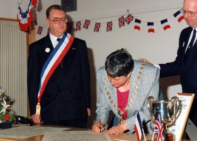 Crediton Twinning Association 30th anniversary celebration
