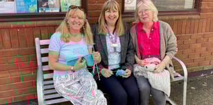 Bench replaced at Crediton Library