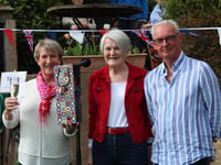 £740 raised for hall renovations at Hittisleigh picnic and cream tea
