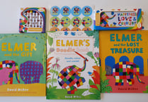 Elmer Day half-term activities at Crediton Library