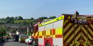 A major incident is currently taking place in Crediton
