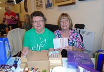 £6,000 raised for ELF in the Crediton area in the last year
