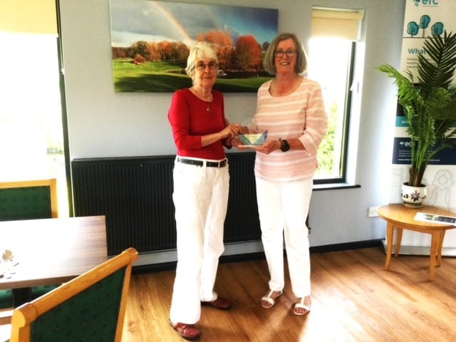 Joyce Gilg past Ladies Captains winner at Downes Crediton Golf Club
