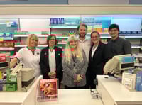 A fond farewell to Wendy from Crediton Boots
