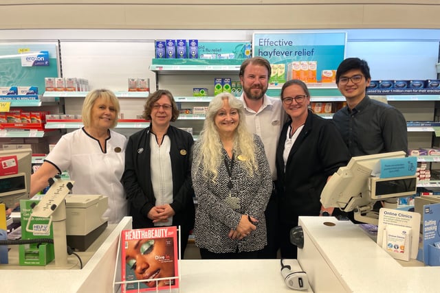 A fond farewell to Wendy from Crediton Boots
