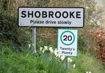 Shobrooke venture for Crediton Walk and Talk
