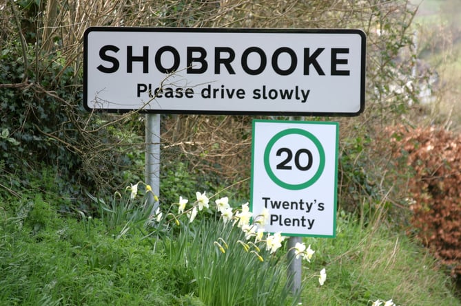 Shobrooke sign