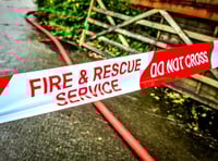 Fire crews put out shed blaze in Okehampton