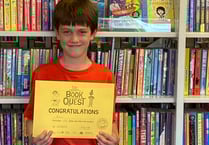 Frank reads 150 books on The Secret Book Quest challenge
