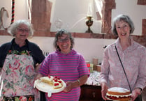 Lovely day for Crediton’s St Lawrence Chapel Open Day
