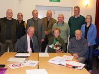 Crediton Hamlets Parish Council thanks Derek for 13 years’ service 
